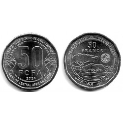 Estados África Central. 2024. 50 Francs (SC)