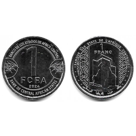 Estados África Central. 2024. 1 Franc (SC)