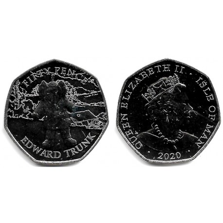 Isla de Man. 2020. 50 Pence (SC)