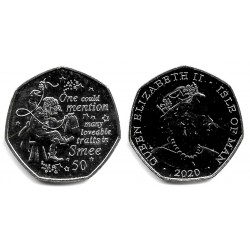Isla de Man. 2020. 50 Pence (SC)