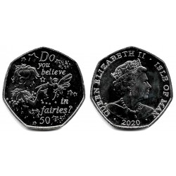 Isla de Man. 2020. 50 Pence (SC)