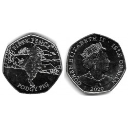 Isla de Man. 2020. 50 Pence (SC)