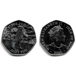 Isla de Man. 2020. 50 Pence (SC)
