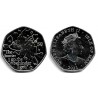 Isla de Man. 2021. 50 Pence (SC)