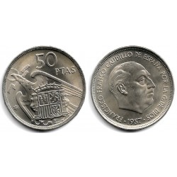 Estado Español. 1957*(73). 50 Pesetas (SC/SC-)