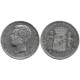 Amadeo I. 1871*(18-71). 5 Pesetas (BC+/MBC-) (Plata) Ceca de Madrid SD-M