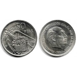 Estado Español. 1957*(75). 50 Pesetas (SC)
