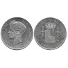 Alfonso XIII. 1899*(18-99). 5 Pesetas (EBC+) (Plata) Ceca de Madrid SG-V