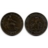 Gobierno Provisional. 1870. 10 Céntimos (MBC) Ceca de Barcelona OM