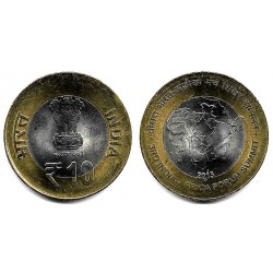 India. 2015. 10 Rupees (EBC)