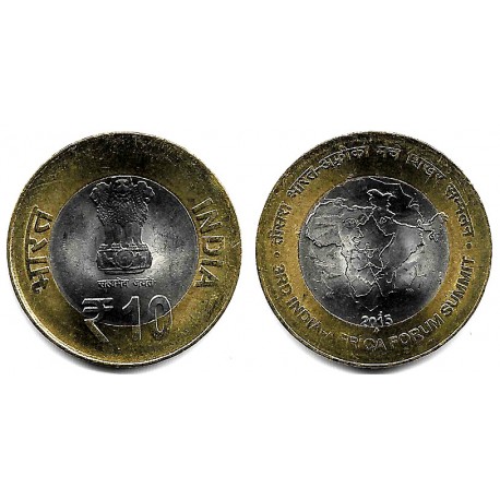 India. 2015. 10 Rupees (EBC)