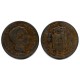 Alfonso XII. 1878. 5 Céntimos (BC-) Ceca de Barcelona OM