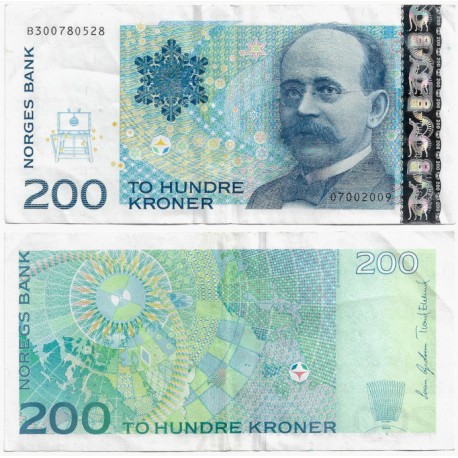 (50e) Noruega. 2009. 200 Kroner (MBC)