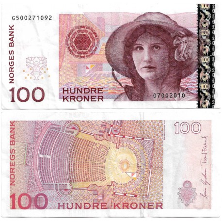 (49e) Noruega. 2010. 100 Kroner (MBC)