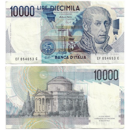 (112c) Italia. 1984. 10000 Lira (MBC)