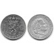 (184) Países Bajos. 1954. 1 Gulden (MBC) (Plata)