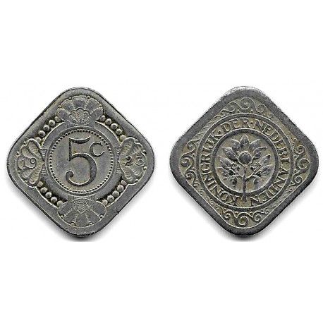 (153) Países Bajos. 1923. 5 Cents (MBC-)