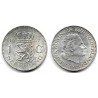 (184) Países Bajos. 1967. 1 Gulden (MBC+) (Plata)