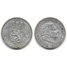 (184) Países Bajos. 1956. 1 Gulden (MBC) (Plata)