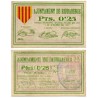 Riudarenes. 1937. 25 Céntimos (SC)