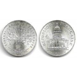(951.1) Francia. 1984. 100 Francs (SC) (Plata)