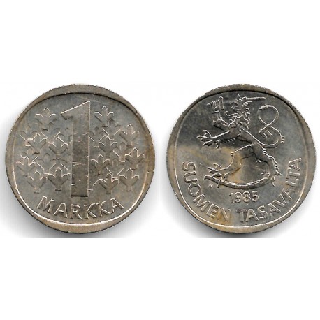 (49a) Finlandia. 1985. 1 Markka (MBC-)