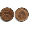 (809) Gran Bretaña. 1920. Half Penny (BC/BC-)