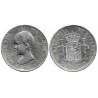 Alfonso XIII. 1892*(18-92). 5 Pesetas (MBC/MBC+) (Plata) Ceca de Madrid PG-M