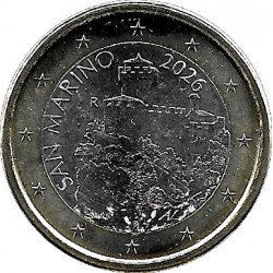 San Marino. 2026. 1 Euro (SC)