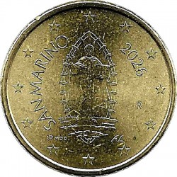 San Marino. 2026. 50 Céntimos (SC)