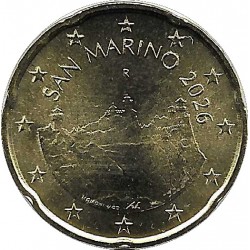 San Marino. 2026. 20 Céntimos (SC)
