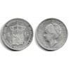 (161.1) Países Bajos. 1923. 1 Gulden (BC+/MBC-) (Plata)