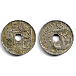 Estado Español. 1949*(19-52). 50 Céntimos (BC)