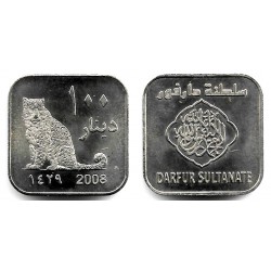 Darfur. 2008. 100 Dinars (SC)