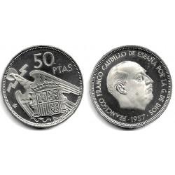 Estado Español. 1957*(75). 50 Pesetas (SC)