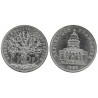 (951.1) Francia. 1988. 100 Francs (EBC+) (Plata)
