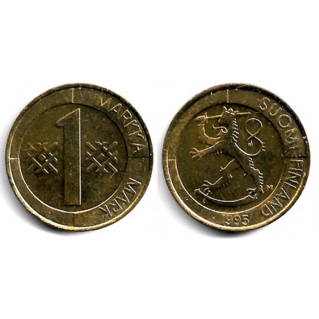 (76) Finlandia. 1995. 1 Markka (SC)