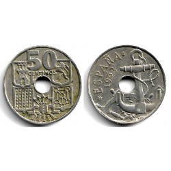 Estado Español. 1963*(19-64). 50 Céntimos (MBC)