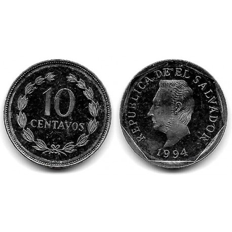 (155a) El Salvador. 1994. 10 Centavos (SC)