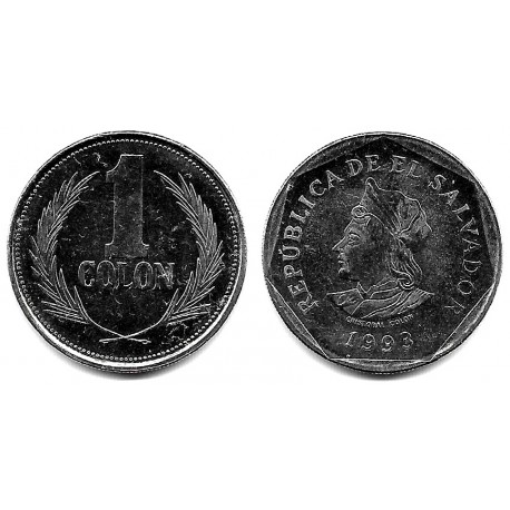 (156b) El Salvador. 1993. 1 Colon (SC)