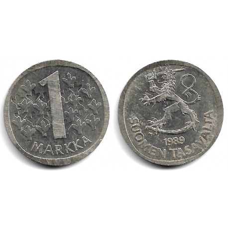 (49a) Finlandia. 1989. 1 Markka (BC)