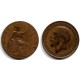(809) Gran Bretaña. 1913. Half Penny (BC-)