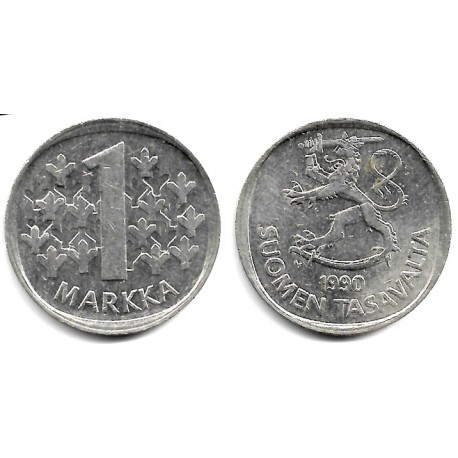(49a) Finlandia. 1990. 1 Markka (MBC)
