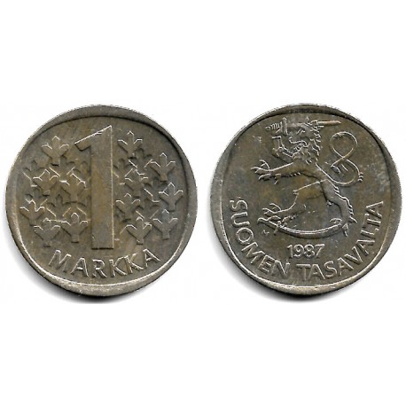 (49a) Finlandia. 1987. 1 Markka (MBC)