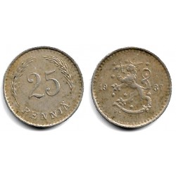 (25) Finlandia. 1937. 25 Pennia (MBC-)