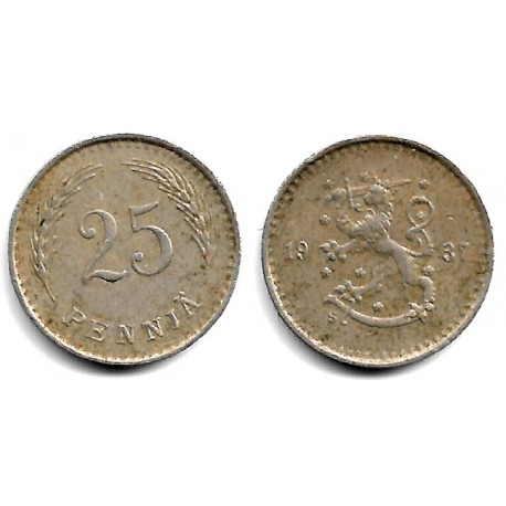(25) Finlandia. 1937. 25 Pennia (MBC-)