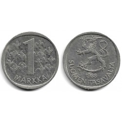 (49a) Finlandia. 1988. 1 Markka (MBC)