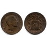 Alfonso XII. 1877. 10 Céntimos (BC/BC-) Ceca de Barcelona OM