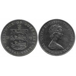(32) Guernsey. 1978. 25 Pence (SC)