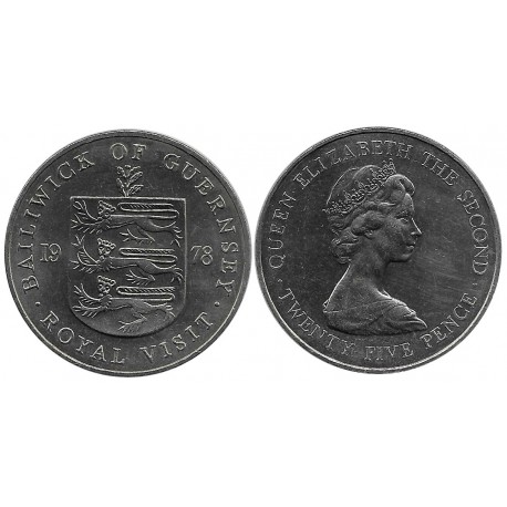 (32) Guernsey. 1978. 25 Pence (SC)